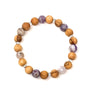 Palo Santo Bracelet: Amethyst Brilliance